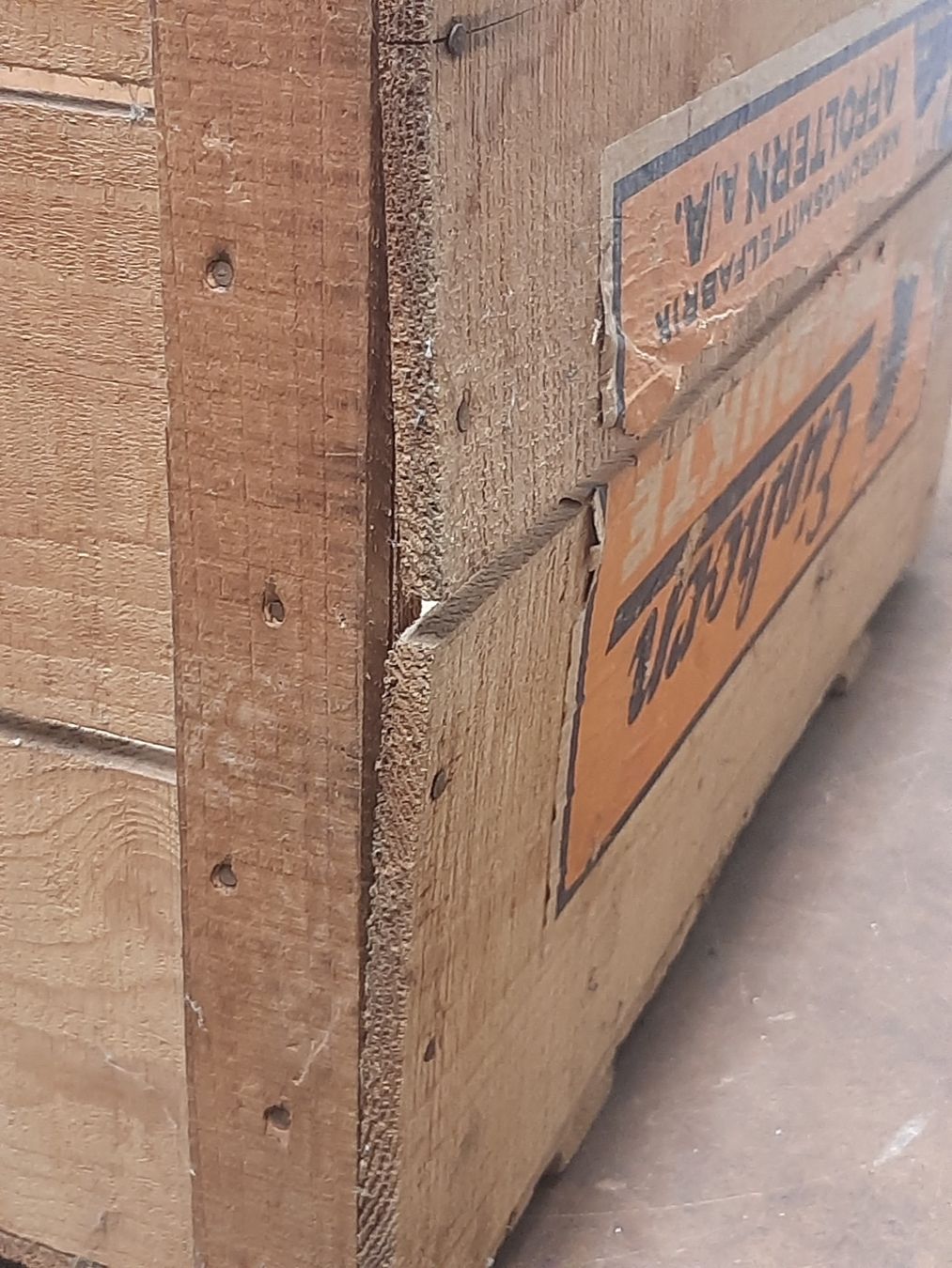 Casse di trasporto: EINHORN Vintage Holzkiste – Usato da Winterthur venduto da ReUse_Baumarkt 8