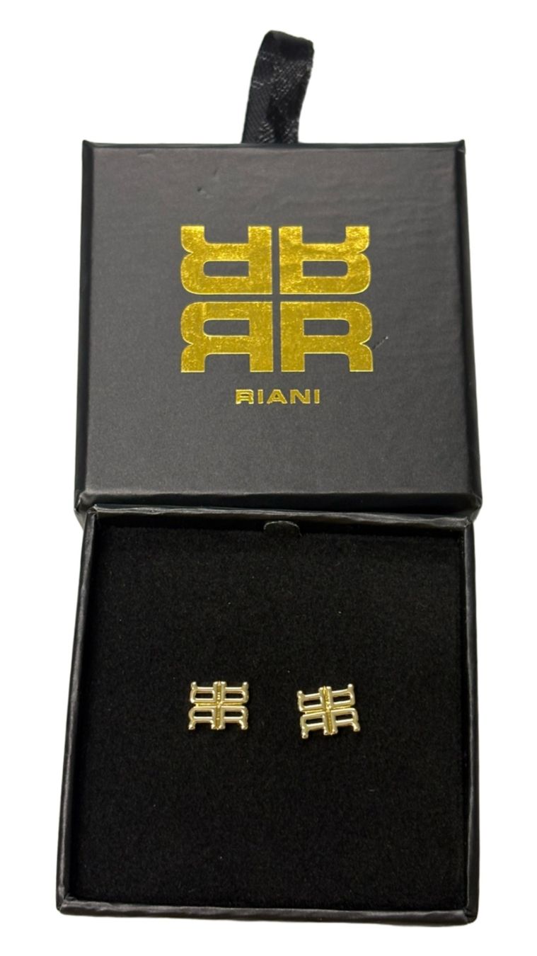 Ohrringe & -stecker: Ohrstecker Riani gold neu Box Logo – Neu und originalverpackt aus Regensdorf von secondchancefashion 1