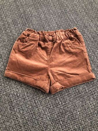 Braune Baby Shorts, Gr. 86