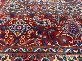 Eleganter Moud Teppich aus Persien 295×294cm