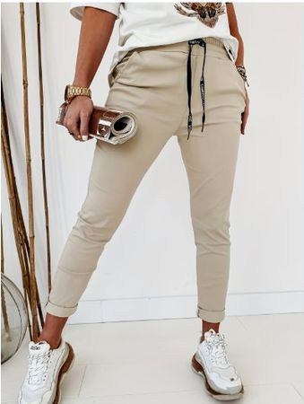 NEUE moderne hellbeige Hose Gr. XS - 226364