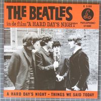 7" BEATLES a hard day's night