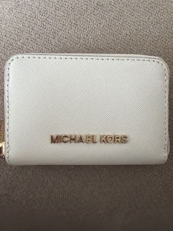 Michael Kors Portemonnaie weiss