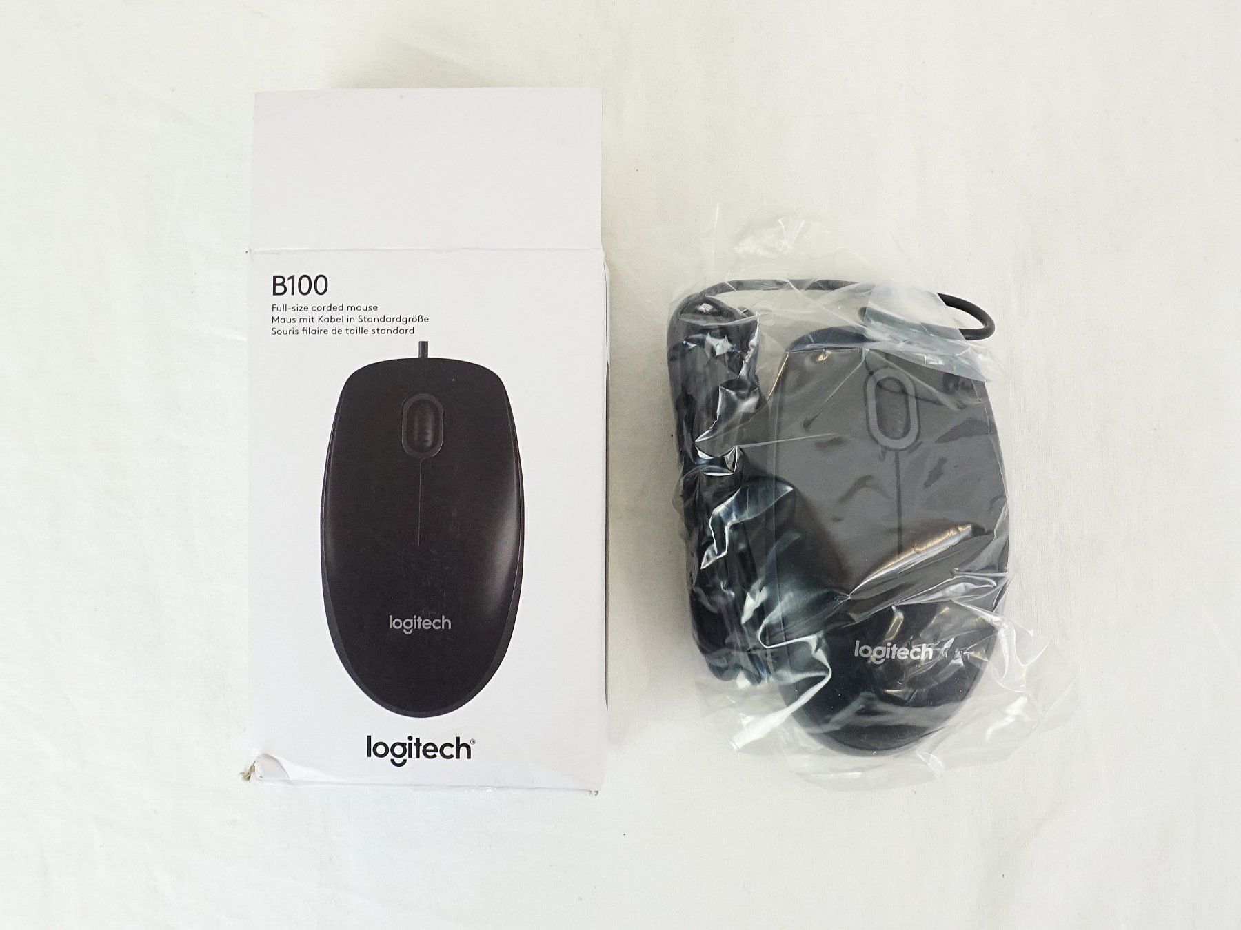 Logitech Mouse: Logitech B100 Maus – Nuovo (secondo la descrizione) da Pratteln venduto da Restwert_Pratteln 4