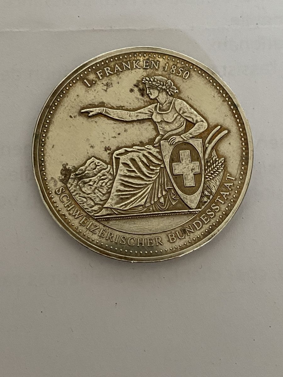 Medaglie: Médaille commémorative Suisse 1850/2000 – Usato da Corsier-sur-Vevey venduto da Ginoarturo