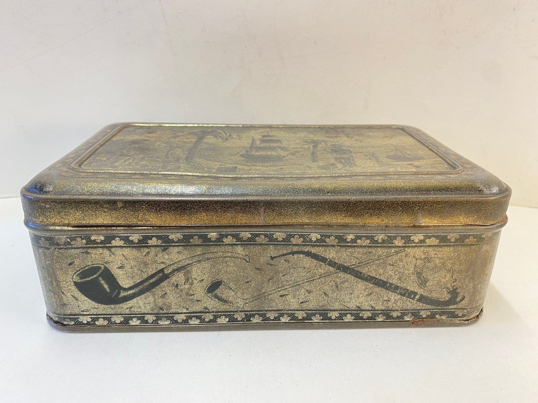 Dosen: Vintage Seltene Blechdose, Tabakdose, Schachtel, Box – Gebraucht aus Schaffhausen von vintageville 7