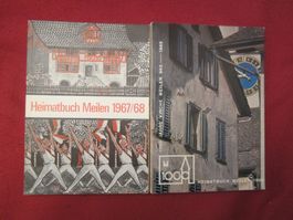 2 Heimatbücher Meilen 1965/68 (KT.ZÜRICH)