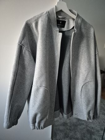 Stradivarius Jacke, grau, Grösse S, oversized - ungetragen