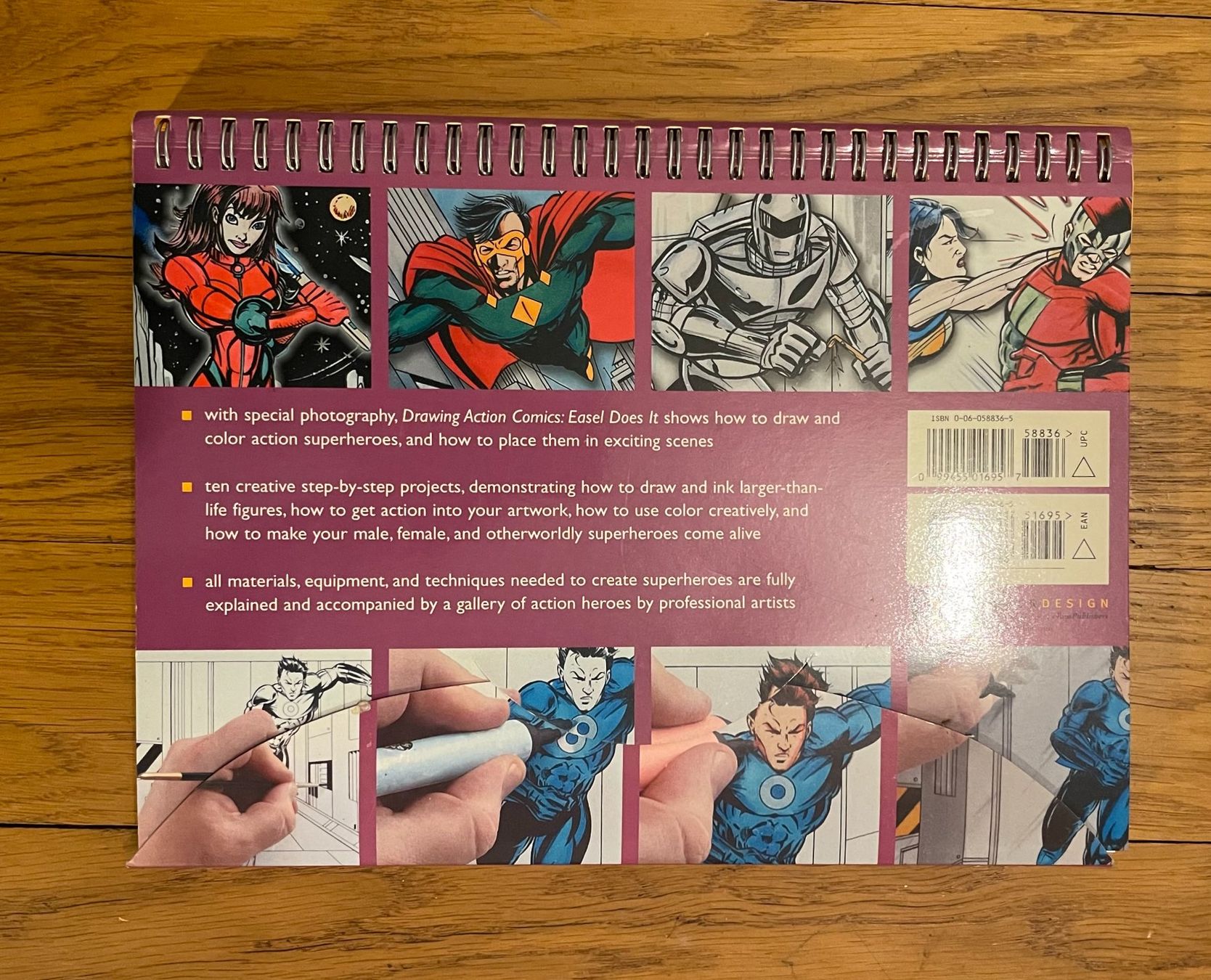 Comics: Buch – Zeichenbuch – Drawing Action Comics – Gebraucht aus Basel von cielHiro 2