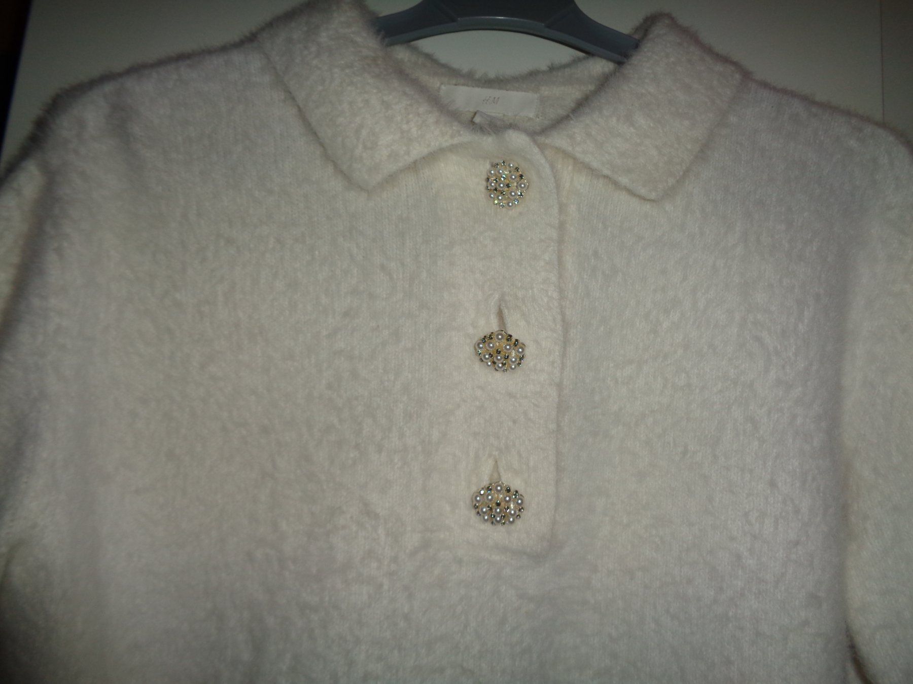 H&M Maglioni & Felpe: *** Flauschiger Pullover *** / tolle Knöpfe / H&M / oversize – Nuovo (secondo la descrizione) da Othmarsingen venduto da Leuchtturmlady 1