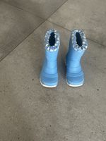 Top Zustand: Elefanten Gummistiefel, Gr. 22, Hellblau!