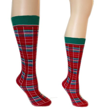 Kniesocken Socken 38-39 kariert VINTAGE 1980s NEU