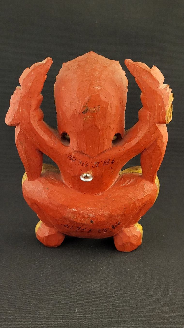 Sculture & Statue: Asiatische Holzfigur handgeschnitzt – Usato da Basel venduto da spinne02 2