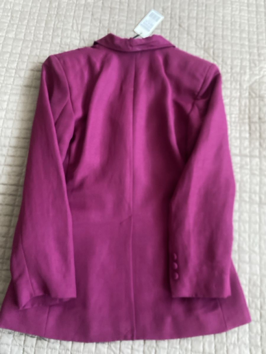 Morgan Giacche: Veste Morgan neuve taille 36 violette - Élégance assurée! – Nuovo (secondo la descrizione) da Geneve venduto da pat_p76n 5
