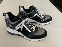 Michael Kors Sneaker schwarz silber Grösse 38 gebraucht