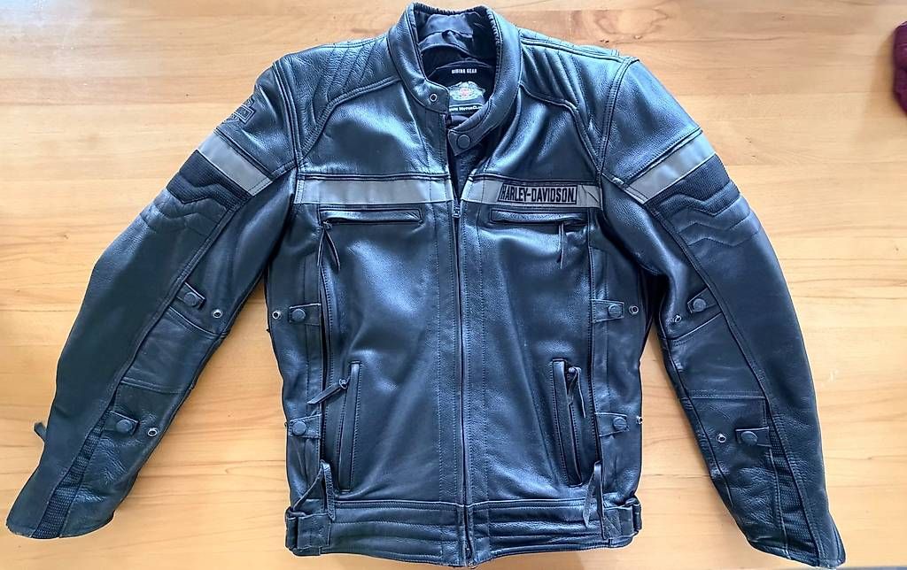 Harley-Davidson Giacche: Blouson en cuir Harley-Davidson – Usato da Fenin venduto da kesoste