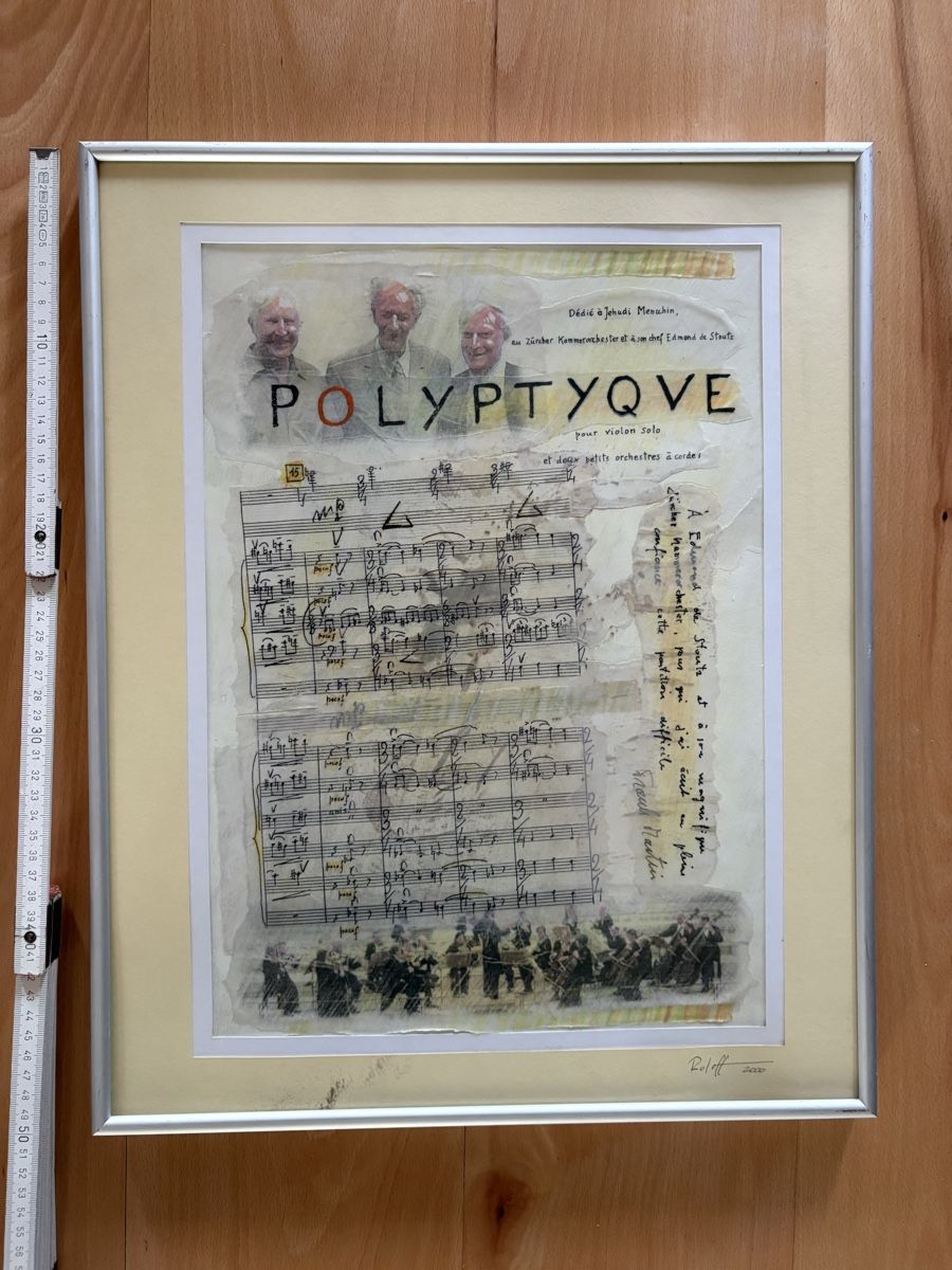 Foto & Immagini: Polyptyque Frank Martin - Yehudi Menuhin – Usato da Winterthur venduto da Silimann