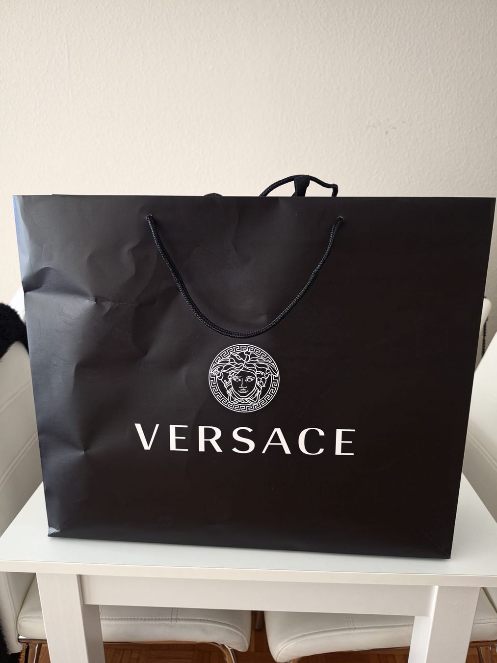 Versace Borse da donna: Sac Versace Rafia Barocco + Vitello – Nuovo e nell'imballaggio originale da Genève venduto da rocco.m 3