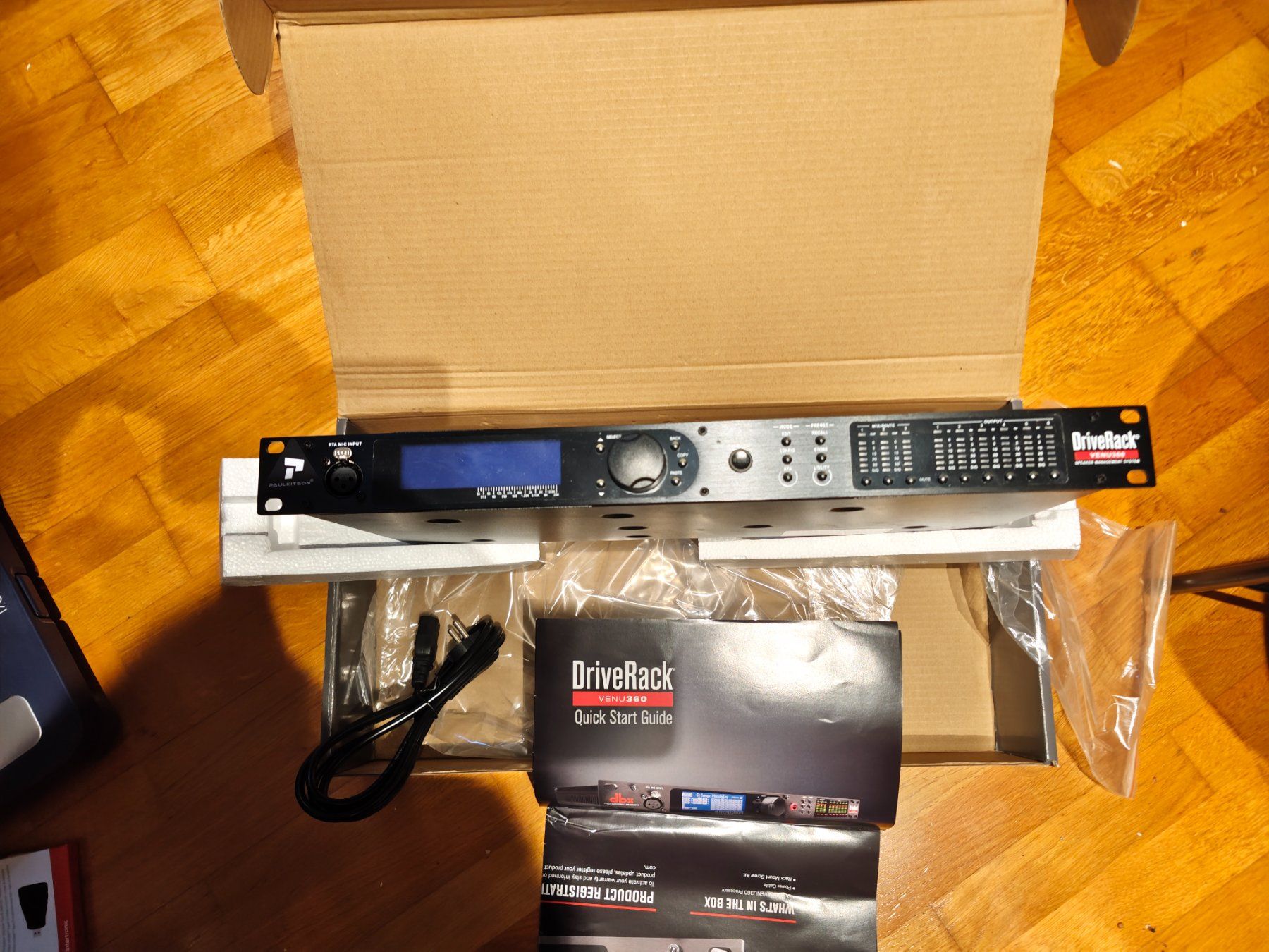 Egaliseurs: DBX DriveRack VENU360 Lautsprecher-Management – Neuf avec emballage d'origine à Berneck par bbulgi 2