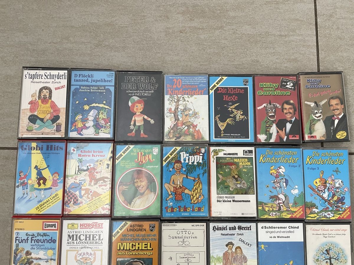 Musicassette: 29 Märchen-Kassetten – Usato da Reinach AG venduto da trigger7811 1