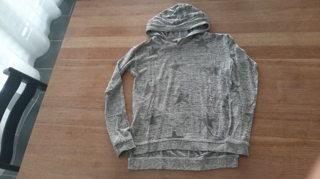 Kapuzenpullover Sterne Grösse 158/164
