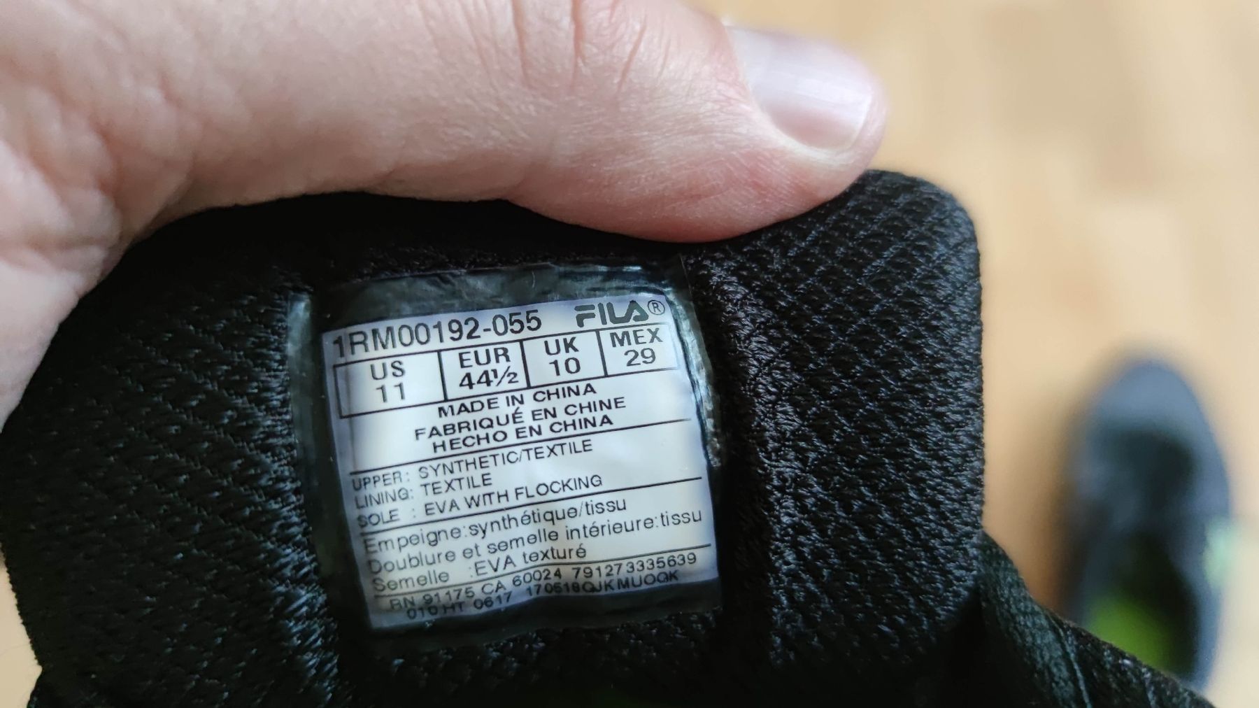 Fila Herrenschuhe: 44.5 – Gebraucht aus Meggen von Malecifent 3