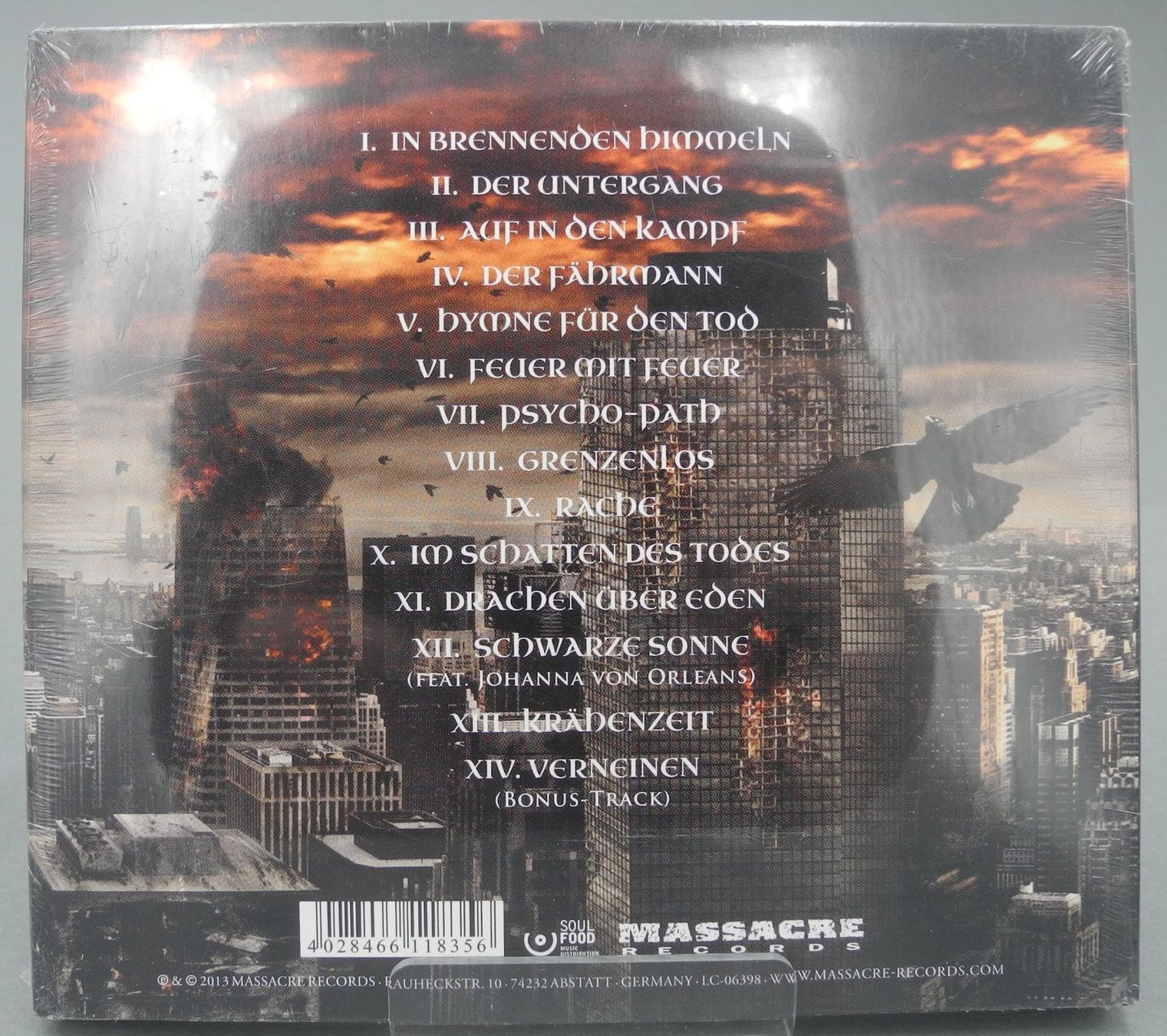 CD: CD Schwarzer Engel "In Brennenden Himmeln, Nr. 793 – Nuovo e nell'imballaggio originale da Kottwil venduto da Crazyrolf 1