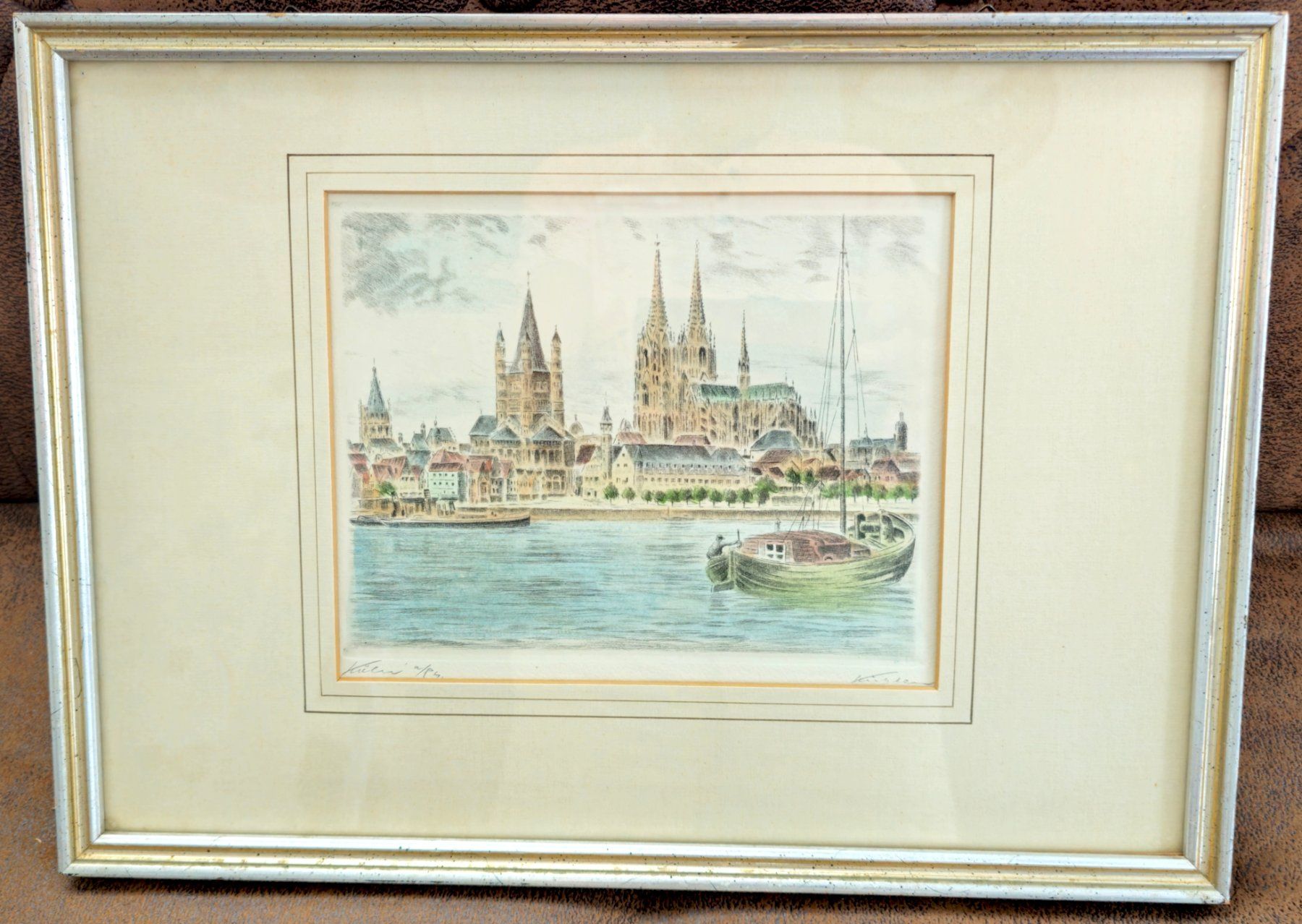 Foto & Immagini: Köln original Radierung – Usato da Walenstadt venduto da pedroju-1