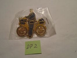 1 Briefträger mit Fahrrad Pin (DP2)