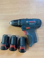 Bosch Akku- Schrauber 10.8V + 3 mal Akkus