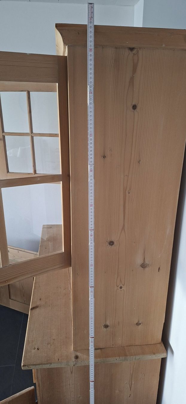 Credenze: Antikes Buffet mit Glasvitrine – Usato da Winterthur venduto da rod_pb65 6