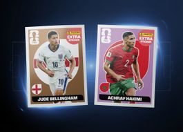 Jude Belingham & Achraf Hakimi EXTRA Sticker Panini 2026