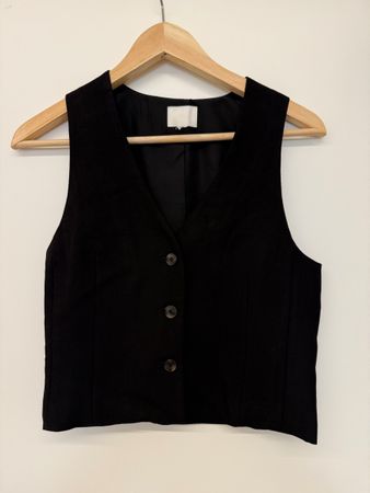 Veste in schwarz für Damen