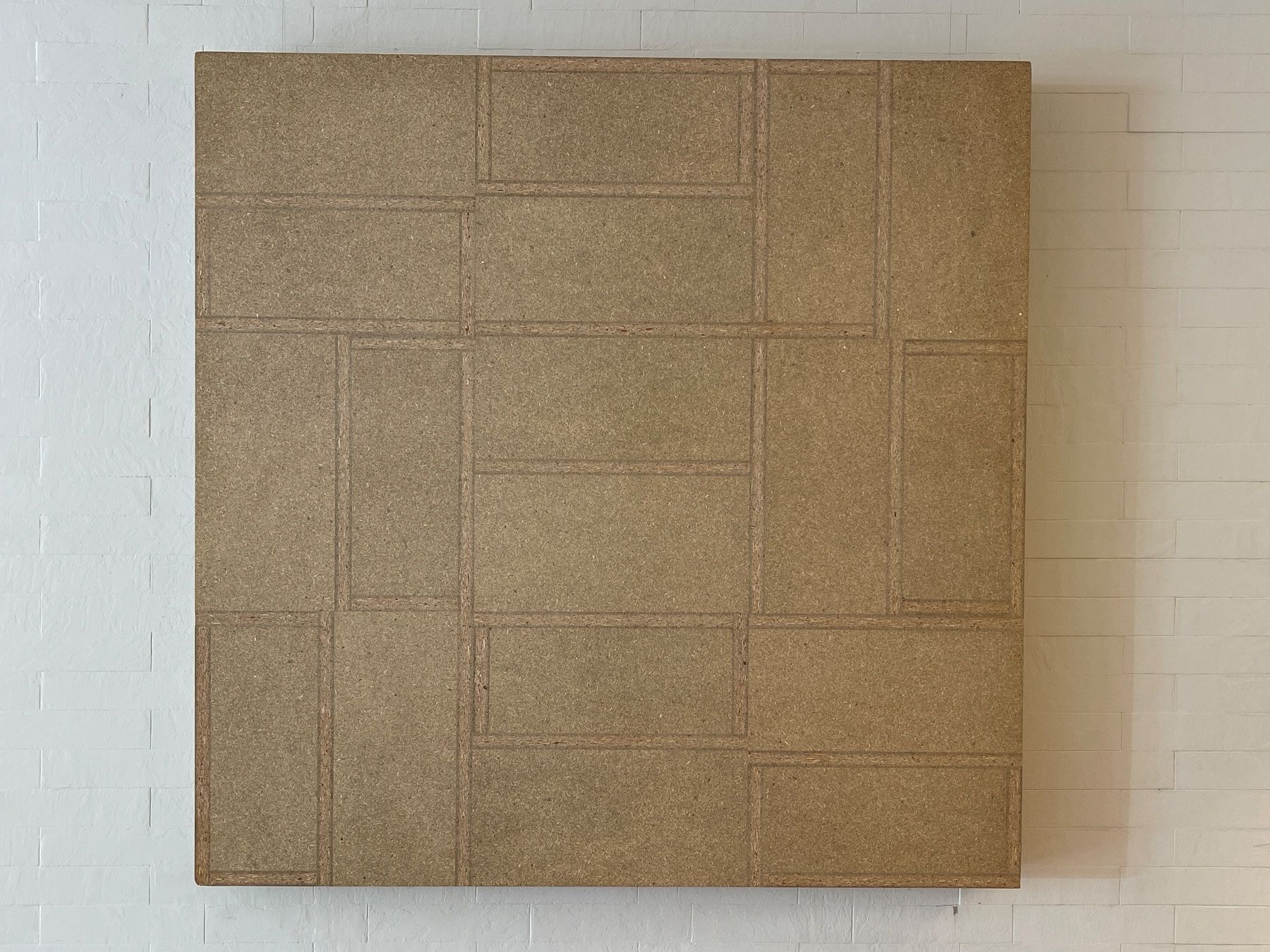 Dipinti: Willi Kopf Relief Wandbild Komposition Holzspanplatte – Usato da Hilterfingen venduto da LM004