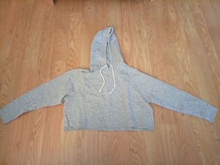 Grauer Hoodie DIVIDED by H&M Grösse L 