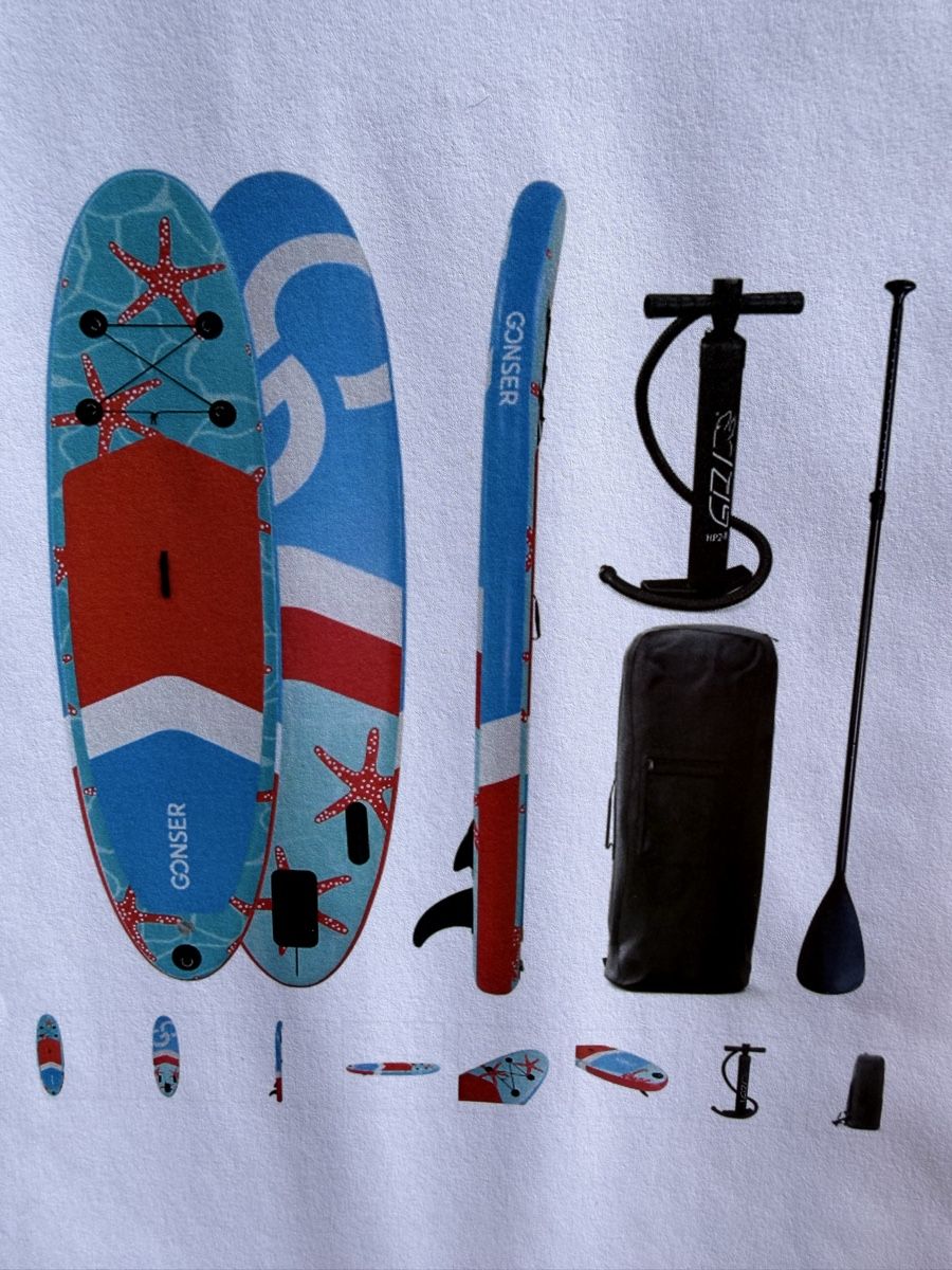 Gonser Tavole da surf e di nuoto: SUP Komplett-Set STARFISH 280 cm – Nuovo e nell'imballaggio originale da Einsiedeln venduto da Thuro81