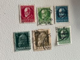 SALE ! Lot Bayern Briefmarken ab 1 CHF (Gratis-Versand)