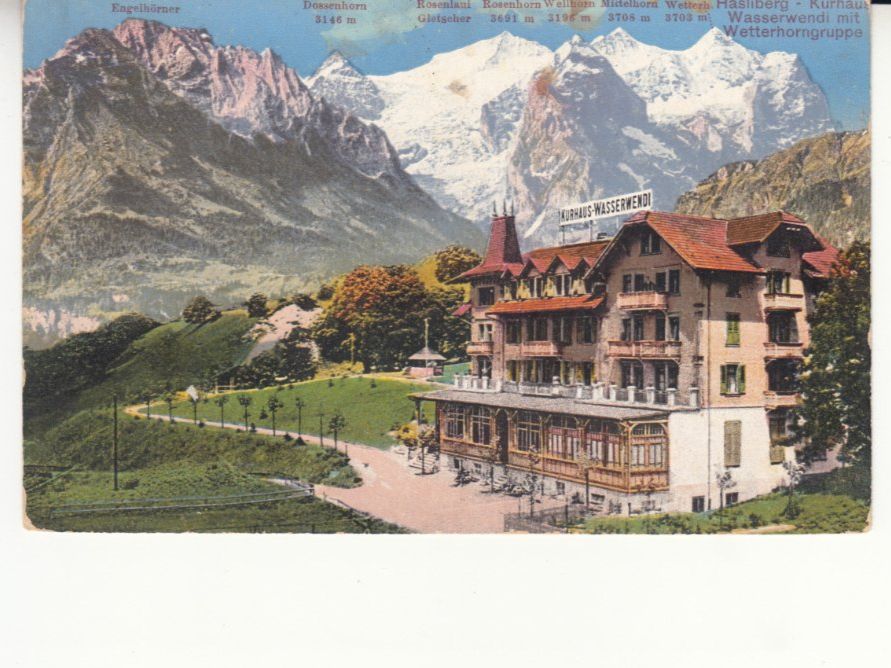 Cartoline postali: Wasserwendi 1916 – Usato da Bürglen TG venduto da StampGraf