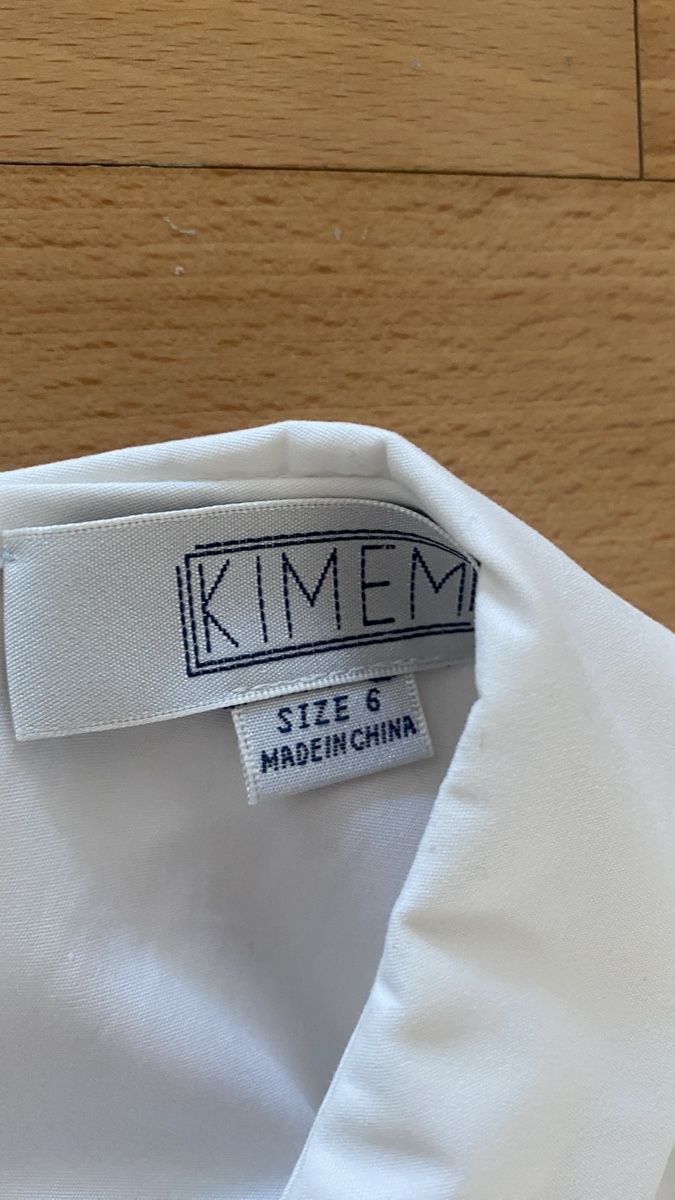 Camicette: Chemisier blanc taille 36 neuf, fermé dans le dos – Nuovo e nell'imballaggio originale da Romont FR venduto da jeanne110 4