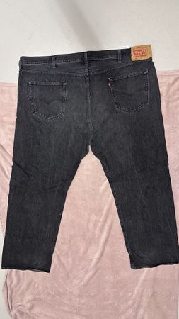 Levi's 501 Jeans, W50 L32, Dunkel Grau
