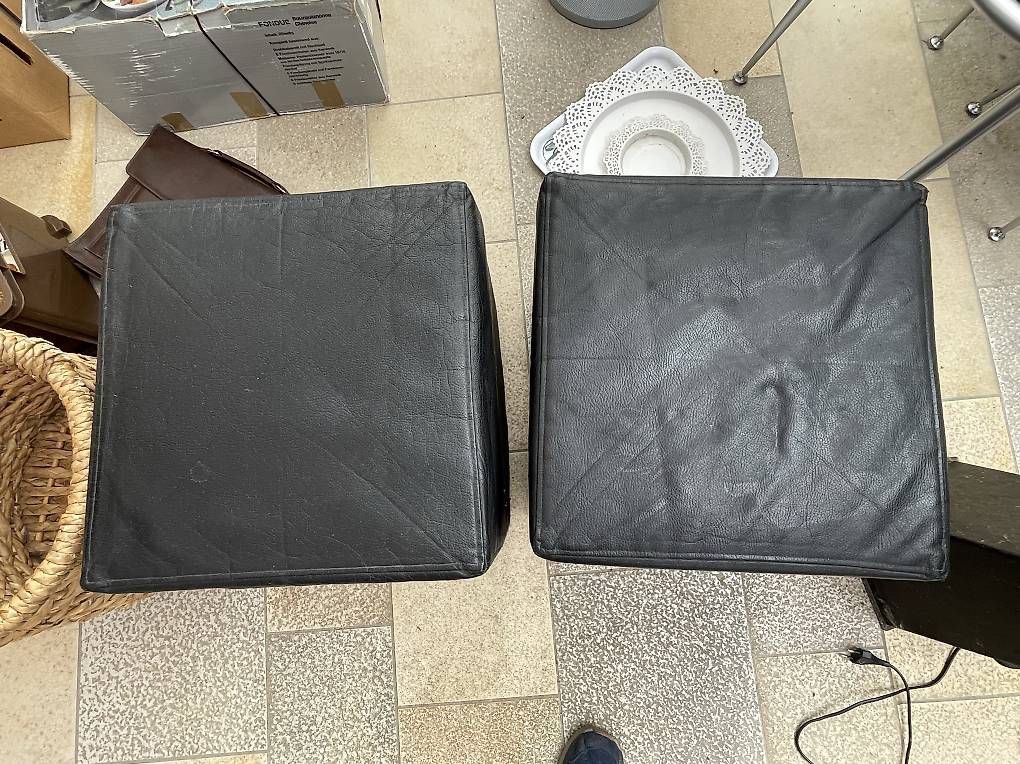 Hocker: Leder Hocker zu verkaufen – Gebraucht aus Ostermundigen von nic_j6k5 1
