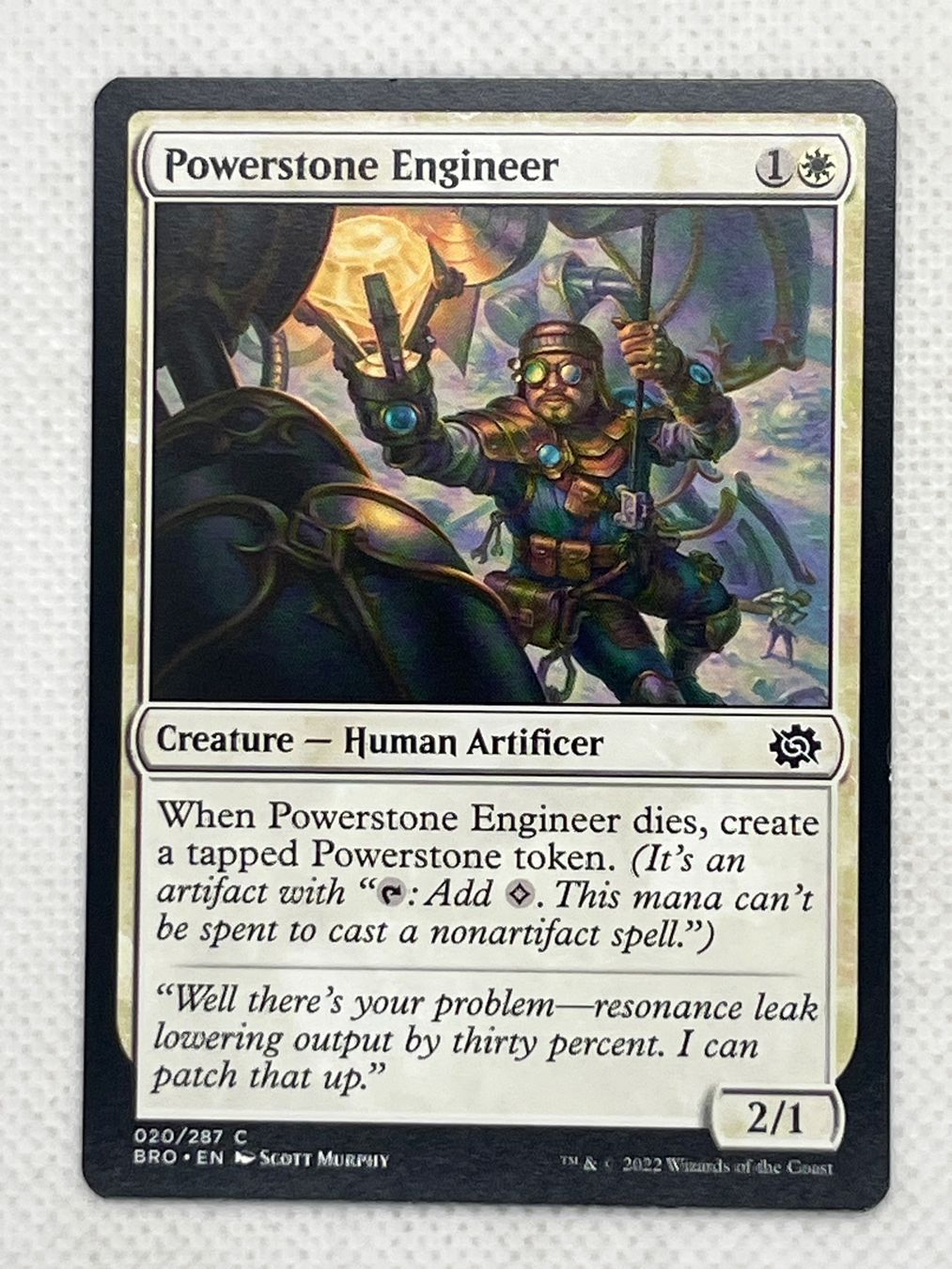 Magic The Gathering Carte collezionabili: Magic the Gathering - Powerstone Engineer - Top Zustand – Usato da Hinterkappelen venduto da Kim1992
