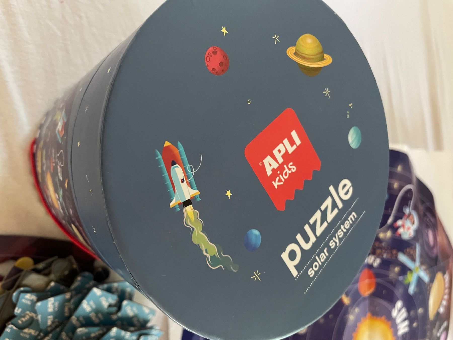 Puzzle: Rundes Solar-System-Puzzle mit Poster – Usato da Cham venduto da 2eye 2