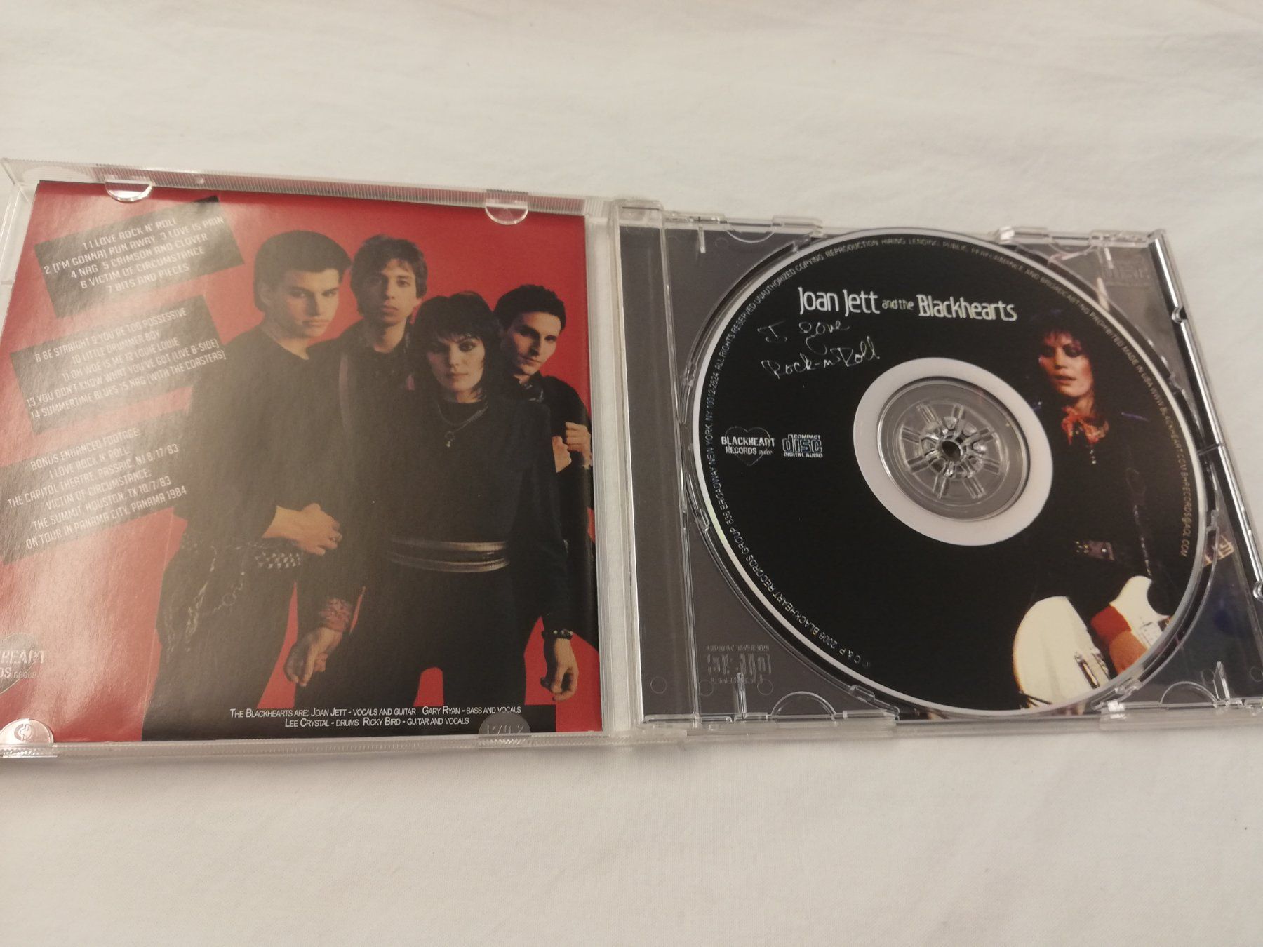 CD: JOAN JETT - THE BLACKHEARTS – Usato da Bern venduto da Vinylsound.ch 2