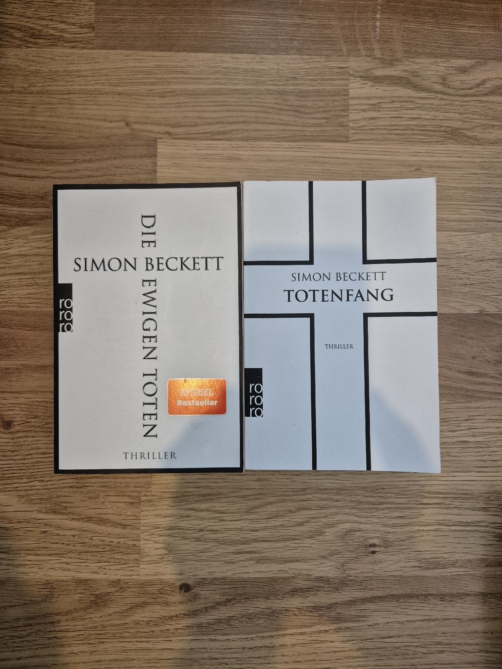Libri: 2 Thriller Simon Becket – Usato da Bremgarten b. Bern venduto da Amerian