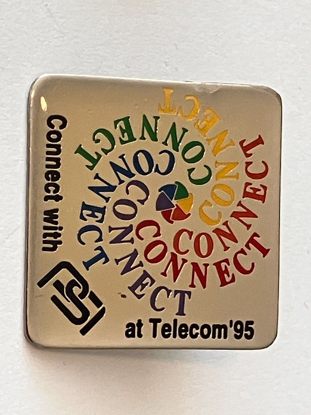 Placchette & Badge: 1 Pin Connect with PSI at Telefom 95 – Usato da Basel venduto da djwwpp