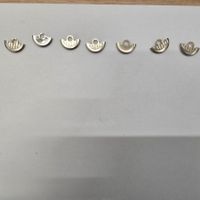 Lot de 7 masses Longines pour mouvement  561 ( 2671 )