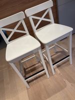 IKEA Barhocker Rosentorp weiss 63 cm, 2 Stk gebraucht