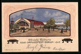 Zürich, Eidg. Sängerfest 1905, Festhal