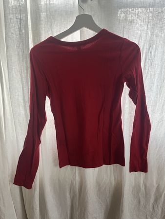 Langarmshirt H&M rot Grösse S guter Zustand